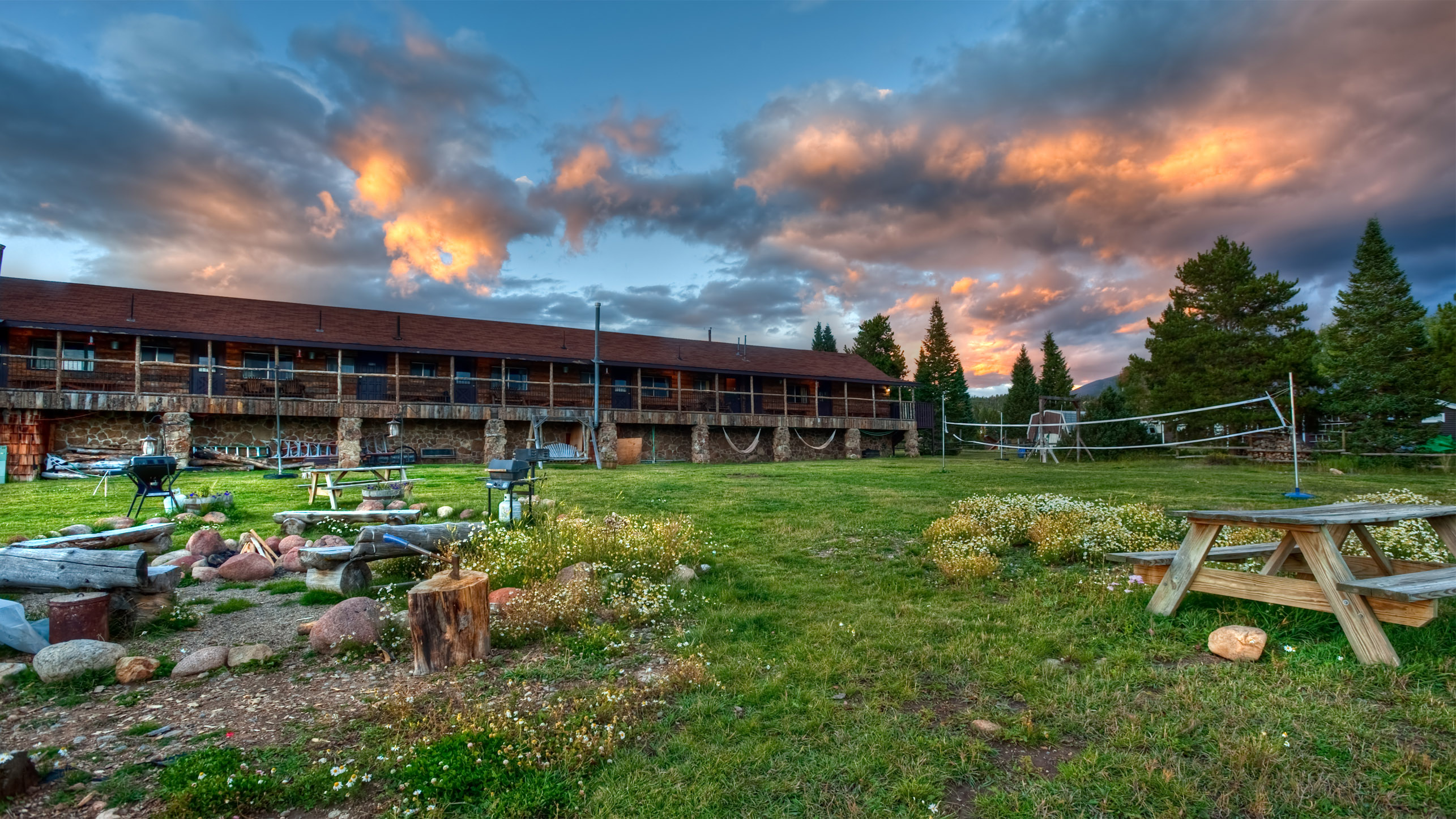 North Shore Lodge overlooking Lake Granby